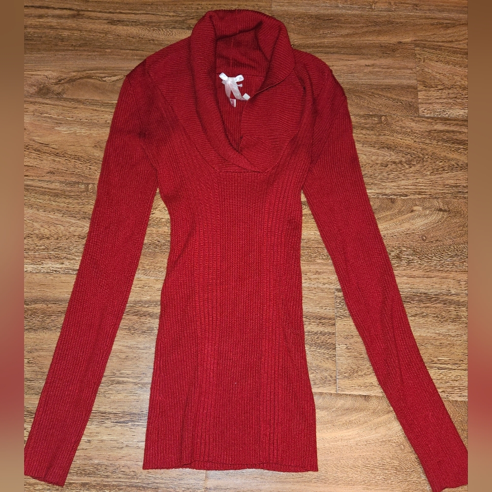 Red sweater